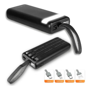 Carregador Portátil Power Bank 20.000Mah Com Lanterna Led e Carregamento Rápido - Grupo Maldini